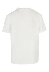 Merchcode T-Shirt Life Heavy Oversized Tee Weiß/Khaki/Grau