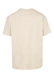 Merchcode T-Shirt Merchcode Herren Fathers Day - Best dad Heavy Oversize Tee Beige/Rot/Gold/Braun/Khaki