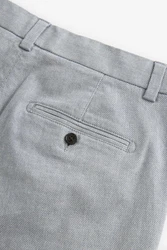 Next Chinoshorts Strukturierte Chinohose (1-tlg) Grau
