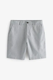 Next Chinoshorts Strukturierte Chinohose (1-tlg) Grau