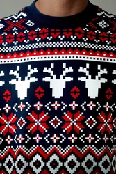 Next Sweatshirt Pullover (1-tlg) Rot/Mischfarben/Braun/Weiß/Gelb/Hellblau