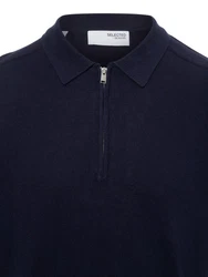 SELECTED HOMME Strickpullover SLHBerg (1-tlg) marine
