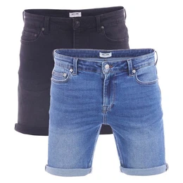 Jeansshorts Herren Shorts ONSPLY 2er Pack Regular Fit Bermudashorts mit Stretch