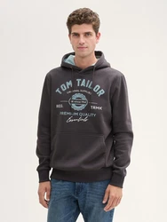 TOM TAILOR Sweatshirt Dunkelgrau/Grau/Dunkelblau/Braun/Beige/Türkis