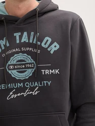 TOM TAILOR Sweatshirt Dunkelgrau/Grau/Dunkelblau/Braun/Beige/Türkis