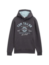 Sweatshirt Hoodie Sweatshirt mit Logo-Print