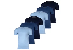 Polo Ralph Lauren Herren T-Shirts 6er Pack CREW 6-PACK-CREW UNDERSHIRT Blau/Dunkelblau