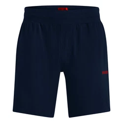 HUGO Pyjamashorts Linked Short Pant Dunkelblau/Rot