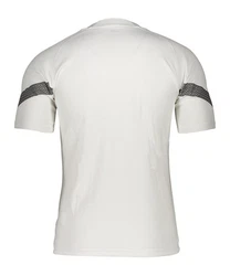 PUMA T-Shirt teamFINAL Trainingsshirt kurzarm Weiß/Grau/Silber