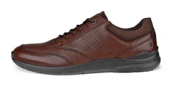 ECCO Sportlicher Schnürschuh 'Irving' Cocoa Brown Coffee/braun