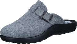 Fly Flot Pantoletten Pantoffel Grau/Hellgrau/Dunkelblau/Blau/Dunkelgrau