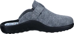 Fly Flot Pantoletten Pantoffel Grau/Hellgrau/Dunkelblau/Blau/Dunkelgrau