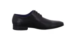bugatti Schnürschuh Mattia Hellblau/Schwarz/Dunkelblau