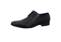 bugatti Schnürschuh Mattia Hellblau/Schwarz/Dunkelblau