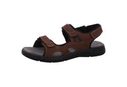 Josef Seibel Marlon 06 Sandale Dunkelbraun/Braun/Beige/Khaki