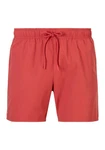 Lacoste Badeshorts mit elastischen Bund Rot