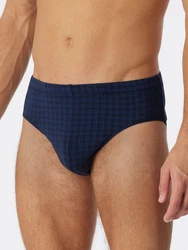 Schiesser Slip Mini Hellblau/Dunkelblau/Lila