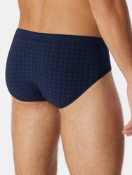 Schiesser Slip Mini Hellblau/Dunkelblau/Lila