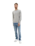TOM TAILOR Pullover Grau/Khaki/Hellblau TOM TAILOR Pullover Grau/Khaki/Hellblau