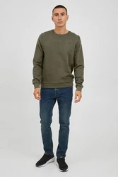 Blend Sweater BLEND BHAvebury Dunkelgrün/Khaki