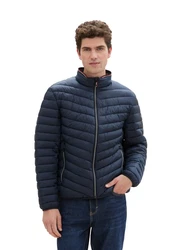 TOM TAILOR Steppjacke navy/rot/schwarz/wei