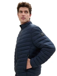 TOM TAILOR Steppjacke navy/rot/schwarz/wei