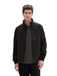 TOM TAILOR Jacke Blouson mit Reißverschluss schwarz