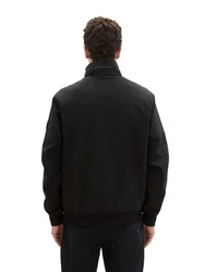 TOM TAILOR Jacke Blouson mit Reißverschluss schwarz