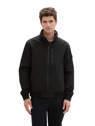 TOM TAILOR Jacke Blouson mit Reißverschluss schwarz