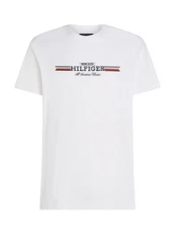 Rundhalsshirt HILFIGER CHEST STRIPE TEE