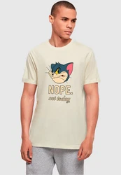 ABSOLUTE CULT T-Shirt Herren Tom and Jerry - Nope Not Today Beige