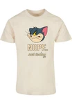 ABSOLUTE CULT T-Shirt Herren Tom and Jerry - Nope Not Today Beige