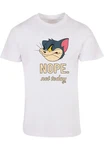 ABSOLUTE CULT T-Shirt Herren Tom and Jerry - Nope Not Today Silber/Beige/Weiß/Braun/Schwarz