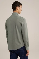 WE Fashion Businesshemd Grün/Dunkelgrün/Khaki/Hellgrün