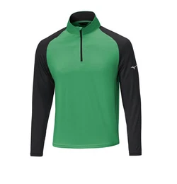 Longsweatshirt Golf Layer Breeze Quick Dry 1/4 Zip Grn/Schwarz Herren M