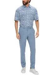 s.Oliver Kurzarmhemd Blau