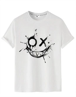 RMK T-Shirt Rundhals Vintage Smile