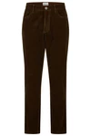Hattric 5-Pocket Hose Dunkelgrün/Khaki/Dunkelbraun/Braun