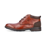 Rieker Herren Schnürstiefel Orange/Braun/Rot