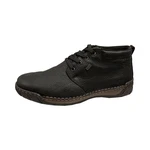 Rieker Herren Schnürstiefel Schwarz
