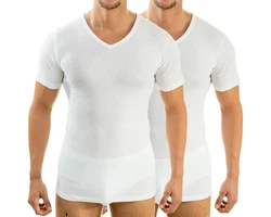 HERMKO Funktionsunterhemd 64880 Herren V-Neck 64880