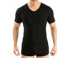 HERMKO Funktionsunterhemd 64880 Herren V-Neck 64880
