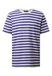 Rundhalsshirt STRIPE TEE Gestreiftes T-Shirt