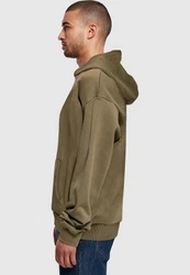 Merchcode Kapuzensweatshirt NITM-Halloween Ultra Heavy Hoody Dunkelgrün/Khaki