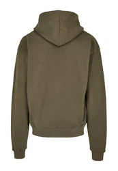 Merchcode Kapuzensweatshirt NITM-Halloween Ultra Heavy Hoody Dunkelgrün/Khaki