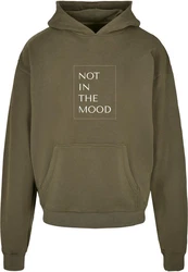 Merchcode Kapuzensweatshirt NITM-Clean x Ultra Heavy Hoody Dunkelgrün/Khaki