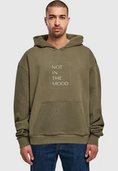 Merchcode Kapuzensweatshirt NITM-Clean x Ultra Heavy Hoody Dunkelgrün/Khaki
