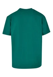Merchcode T-Shirt Merchcode Herren Fathers Day - Best dad Heavy Oversize Tee Dunkelgrün/Grün/Türkis