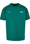 Merchcode T-Shirt Life Heavy Oversized Tee Grün/Dunkelgrün/Türkis