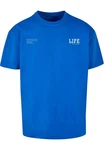 Merchcode T-Shirt Life Heavy Oversized Tee Blau/Hellblau
